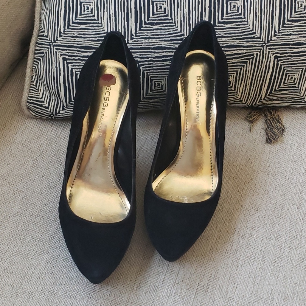 Bcbg Generation Black Platform Pumps - image 2